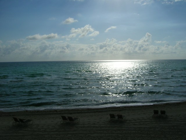 Sunrise on the Atlantic, February 28, 2012, Hollywood, FL