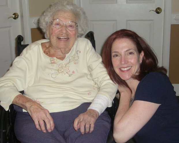 Me and my Grandma Ruth, August 2011, Rock Hill, SC