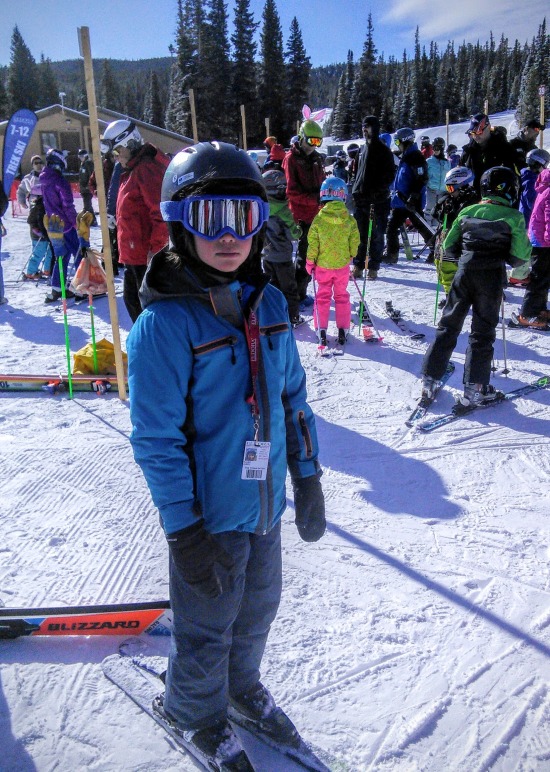 Eli ready for ski school